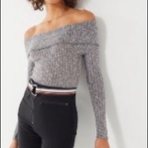 Urban outfitters off the shoulder top
